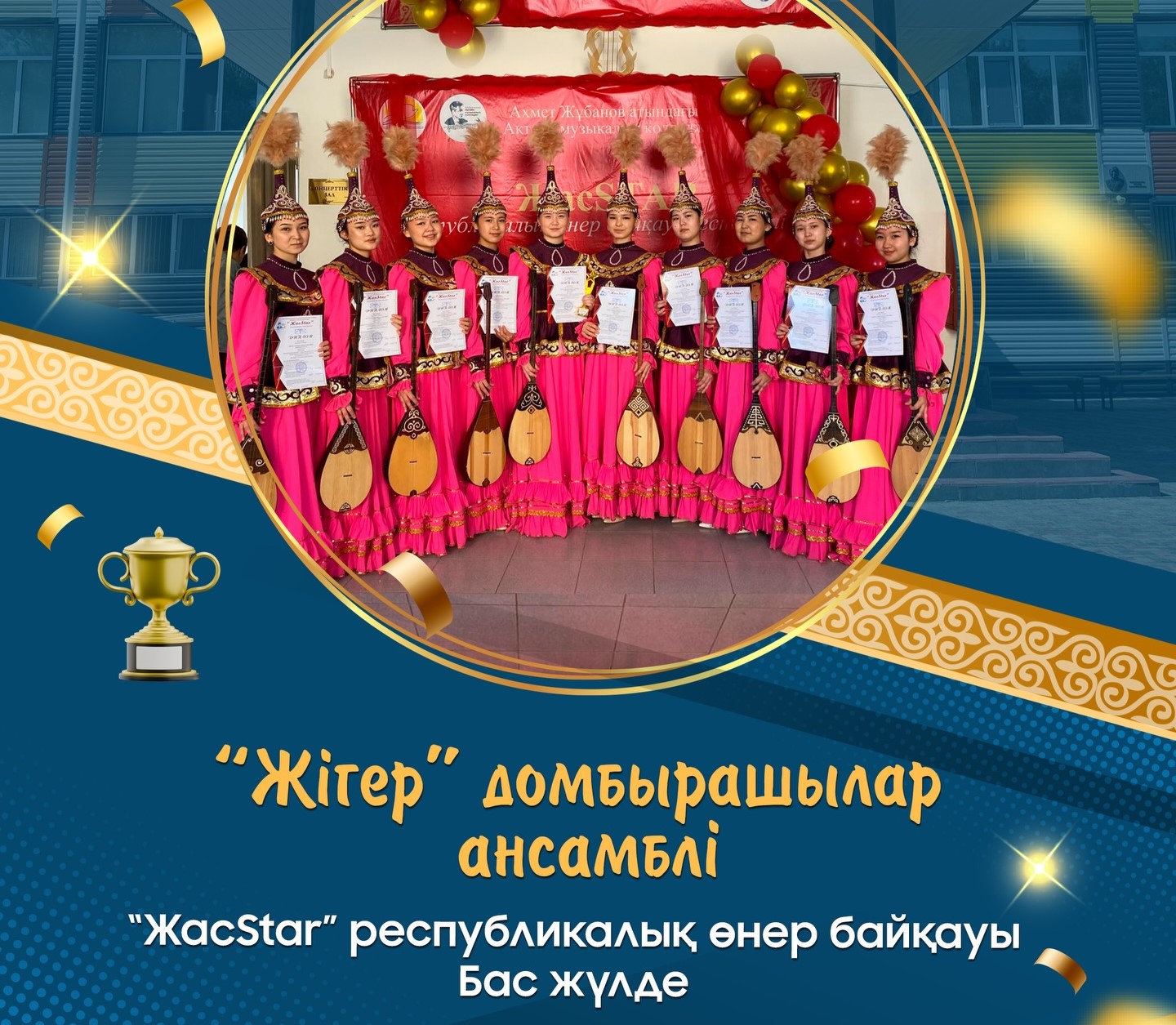 Өнер мектебінің оқушылары республикалық байқауда топ жарды!